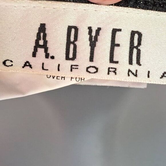 A Byer California Women's Vintage 90s Metallic Strappy Top size M - Picture 5 of 6